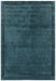Asiatic rise teal Green, Teal Living Room Wool Rug.