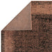 Asiatic elodie terracotta black Black, Orange Living Room  Rug.