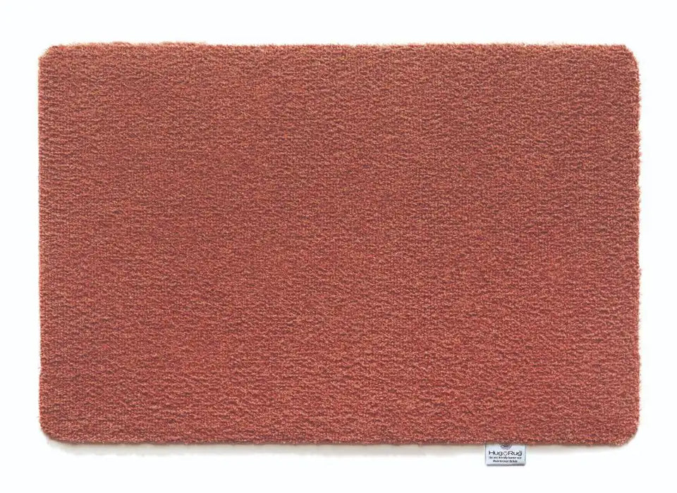 Hug Rug hug rug plains terracotta Orange Kitchen  Washable Rug.