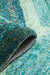 Rug Style 3d ultimate shaggy trellis blue Blue Living Room Geometric Rug.