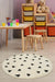 Homemaker snug melrose triangle mono Ivory Living Room Geometric Rug.