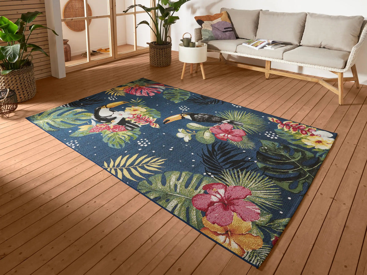 Flair Tropical Dream Blue Rugs - Buy Tropical Dream Blue Rugs Online ...