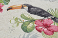 Hanse Home flair tropical dream cream Multicoloured, Cream Living Room Floral Rug.