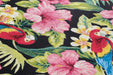 Hanse Home flair tropical feeling Multicoloured Living Room Floral Rug.