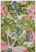 Hanse Home flair tropical flamingo Green, Multicoloured Living Room Floral Rug.