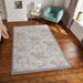 Think Rugs laurence llewelyn bowen tropicana pearl Grey Living Room Floral Rug.