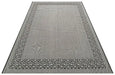Nourison terrazo trz01 black Black Outdoor  Flat Weave Rug.