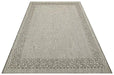 Nourison terrazo trz01 grey Grey Outdoor  Flat Weave Rug.