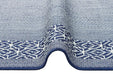 Nourison terrazo trz01 navy Blue Outdoor  Flat Weave Rug.
