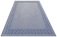 Nourison terrazo trz01 navy Blue Outdoor  Flat Weave Rug.