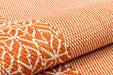 Nourison terrazo trz01 orange Orange Outdoor  Flat Weave Rug.