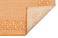 Nourison terrazo trz01 orange Orange Outdoor  Flat Weave Rug.