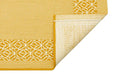 Nourison terrazo trz01 yellow Yellow Outdoor  Flat Weave Rug.