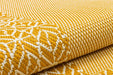 Nourison terrazo trz01 yellow Yellow Outdoor  Flat Weave Rug.