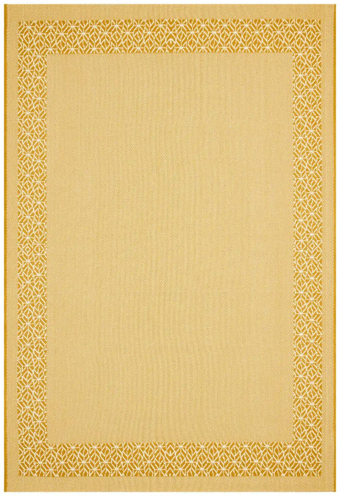 Nourison terrazo trz01 yellow Yellow Outdoor  Flat Weave Rug.
