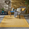 Nourison terrazo trz01 yellow Yellow Outdoor  Flat Weave Rug.