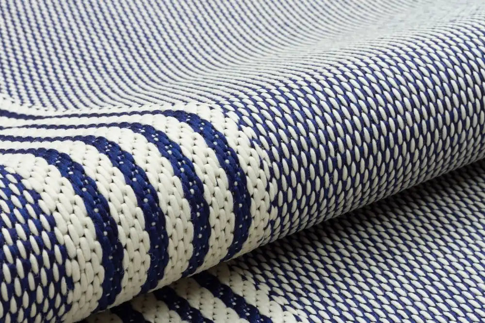 Nourison terrazo trz02 blue Blue Outdoor  Flat Weave Rug.