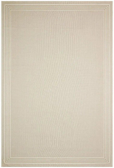 Nourison terrazo trz02 natural Beige Outdoor  Flat Weave Rug.