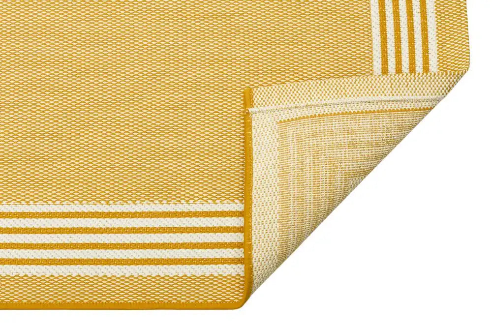 Nourison terrazo trz02 yellow Yellow Outdoor  Flat Weave Rug.