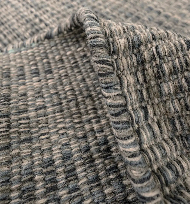 Woven Edge sensation under current Grey Living Room  Rug.