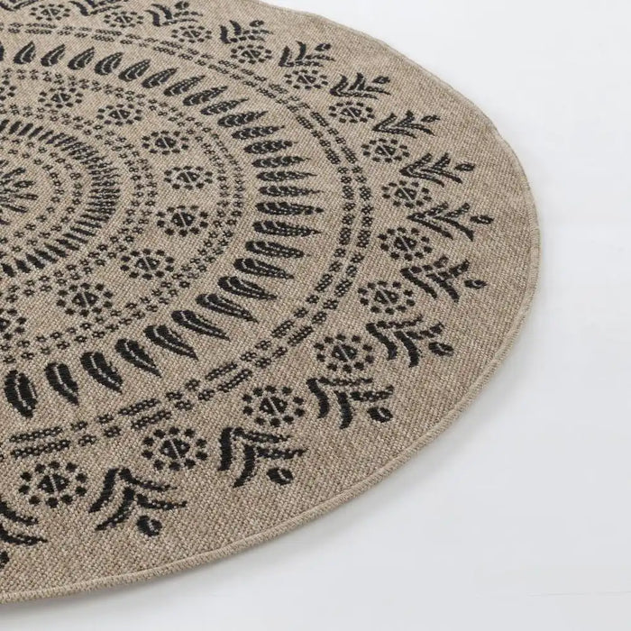 Surya enc vera 2304 camel Beige Outdoor  Flat Weave Rug.