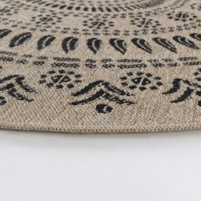 Surya enc vera 2304 camel Beige Outdoor  Flat Weave Rug.
