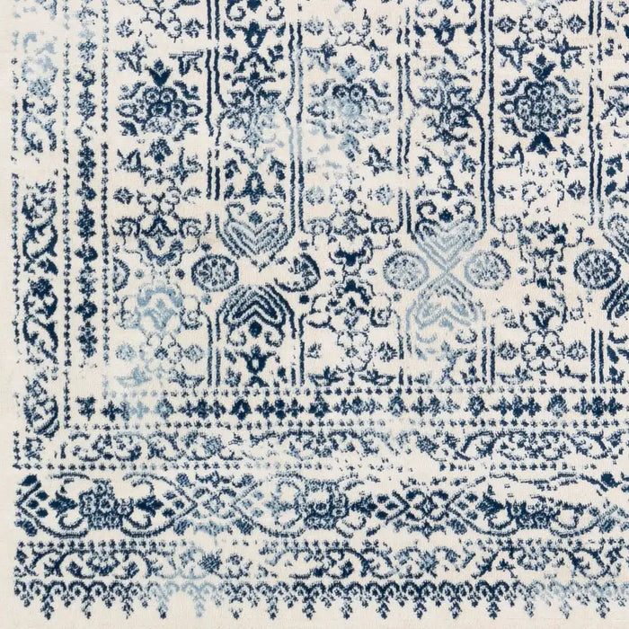 Surya rom vicky 2309 blue Blue Living Room  Rug.
