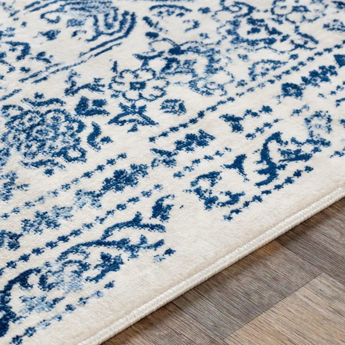 Surya rom vicky 2309 blue Blue Living Room  Rug.