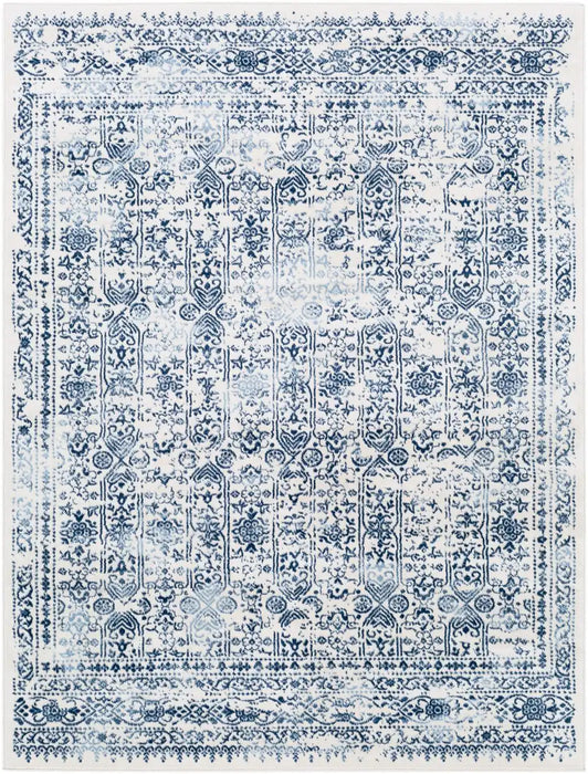 Surya rom vicky 2309 blue Blue Living Room  Rug.