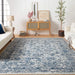 Surya rom vicky 2309 blue Blue Living Room  Rug.