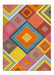 Concept Looms viva viv 104 Multicoloured Living Room Geometric Rug.
