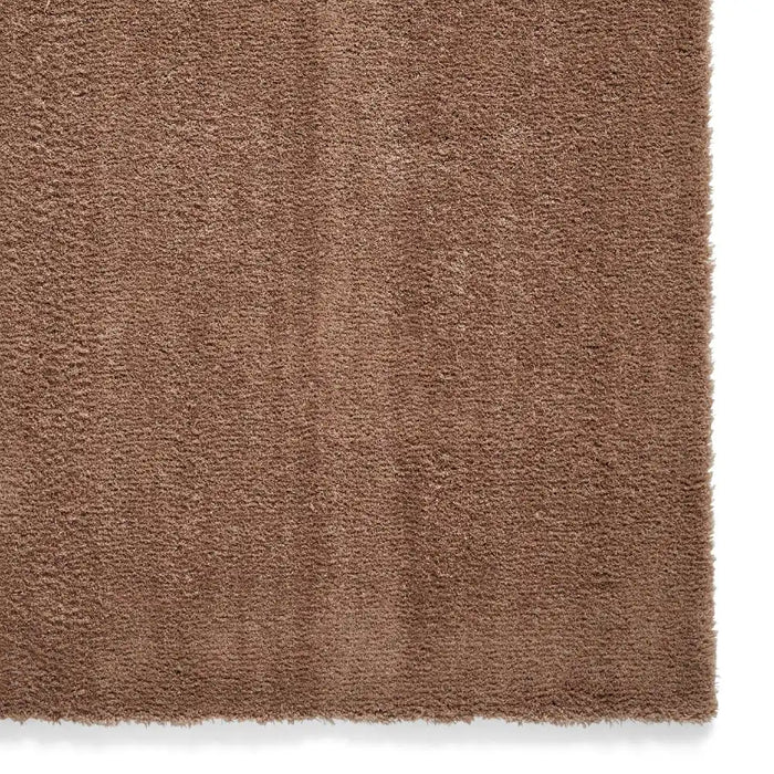 Think Rugs kara washable walnut Brown Living Room Shaggy Rug.