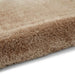 Think Rugs lux shaggy walnut Brown Living Room Shaggy Rug.