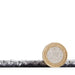 Think Rugs whisper think washable whisper h1065 grey Grey Living Room Washable Rug.