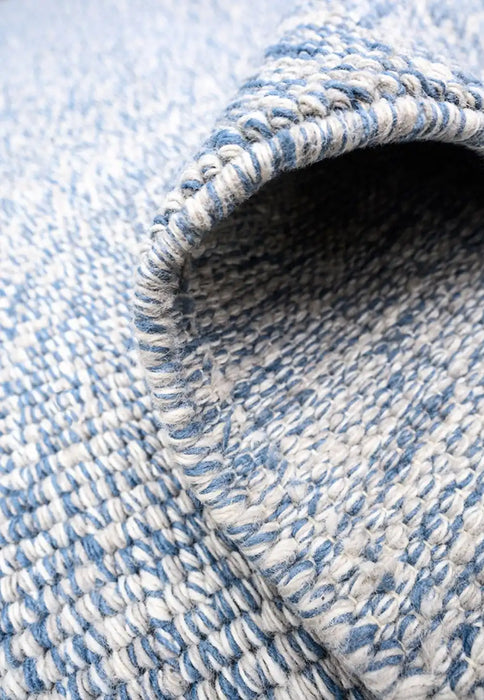 Woven Edge dreamweaver windjammer multi Blue, Multicoloured Living Room  Rug.