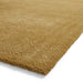 Think Rugs cove yellow Yellow Living Room Shaggy Rug.