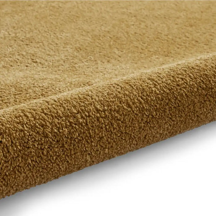 Think Rugs cove yellow Yellow Living Room Shaggy Rug.