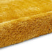 Think Rugs lux shaggy yellow Yellow Living Room Shaggy Rug.