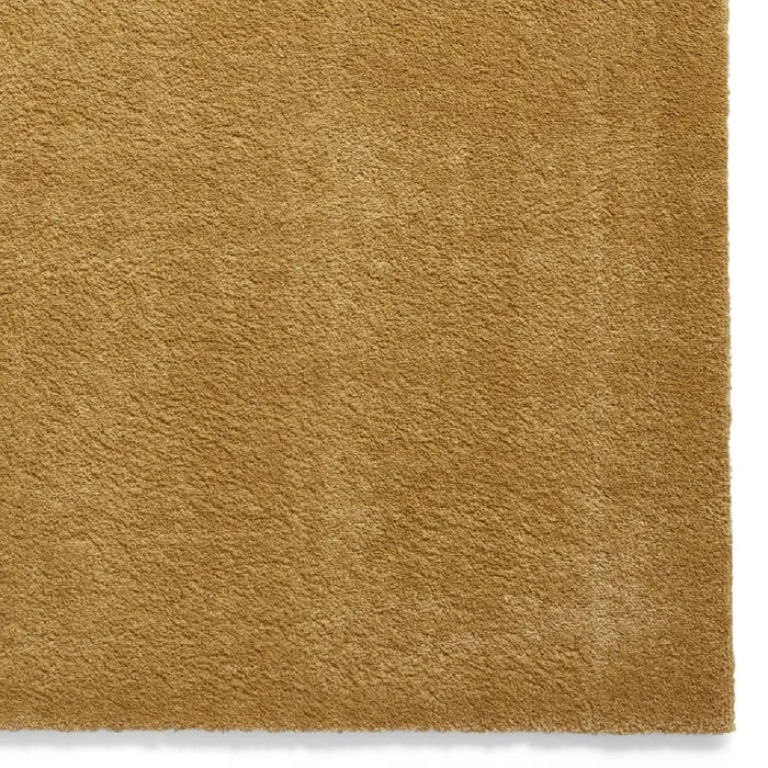 Think Rugs cove yellow Yellow Living Room Shaggy Rug.