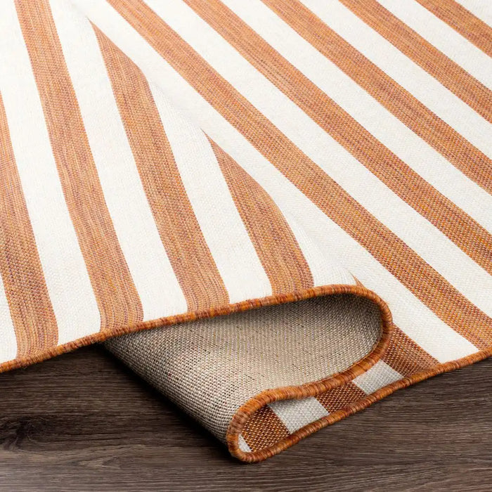 Surya psa zaki 2380 copper Ivory, Orange Living Room  Rug.