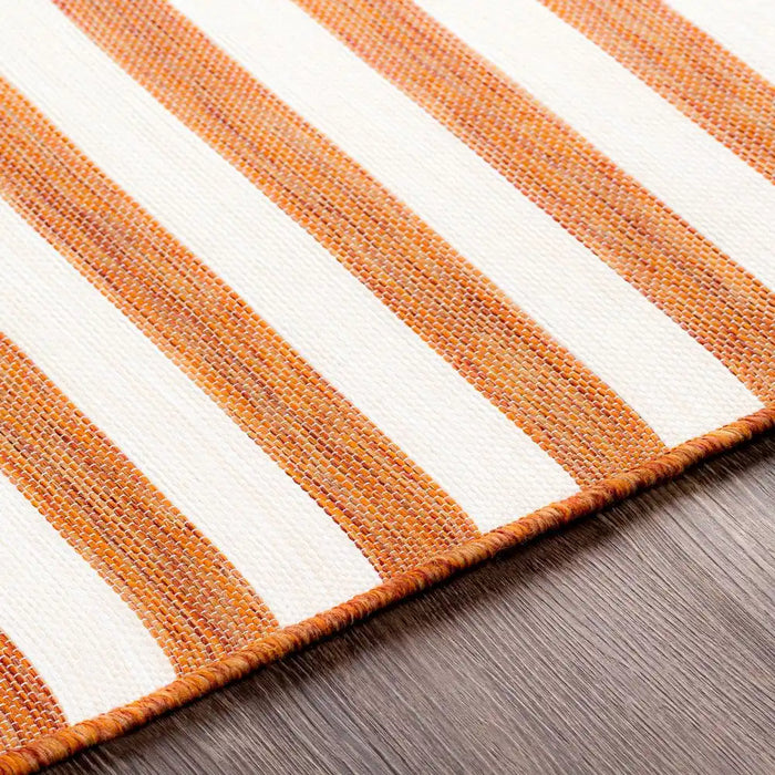 Surya psa zaki 2380 copper Ivory, Orange Living Room  Rug.
