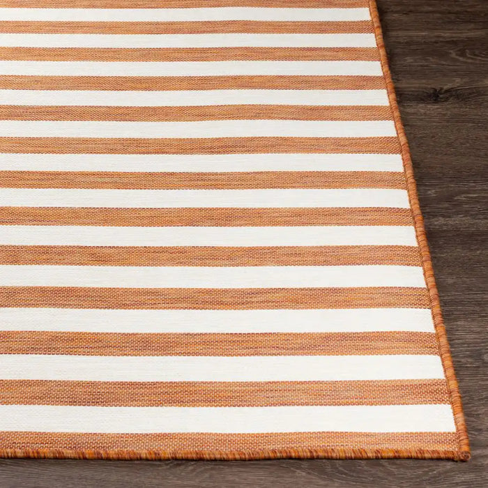 Surya psa zaki 2380 copper Ivory, Orange Living Room  Rug.