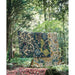 Morris & Co seaweed ink 28008 Blue, Multicoloured Living Room Wool Rug.