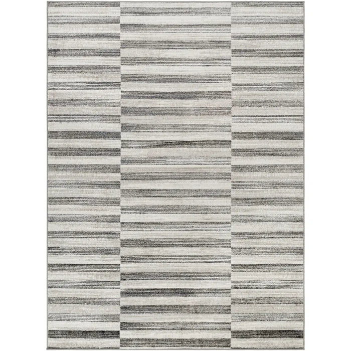 JONTHAN Scandi Modern Black Rug