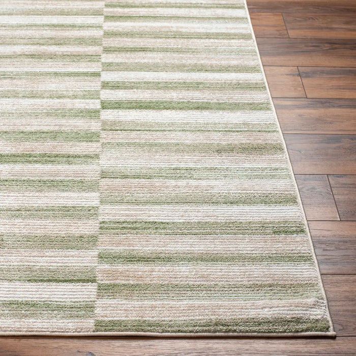 PERLA Scandi Modern Moss/Beige Rug