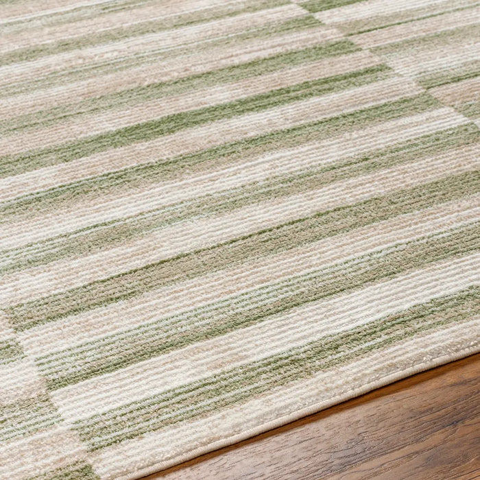 PERLA Scandi Modern Moss/Beige Rug