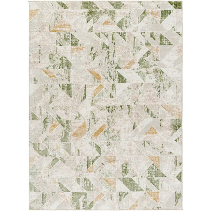ROYALTY Scandi Modern Moss/Ivory Rug