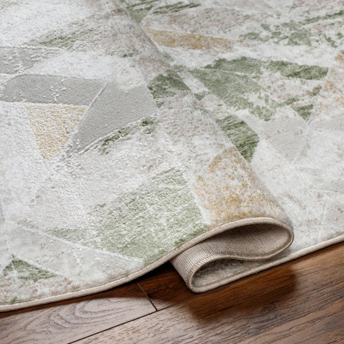 ROYALTY Scandi Modern Moss/Ivory Rug
