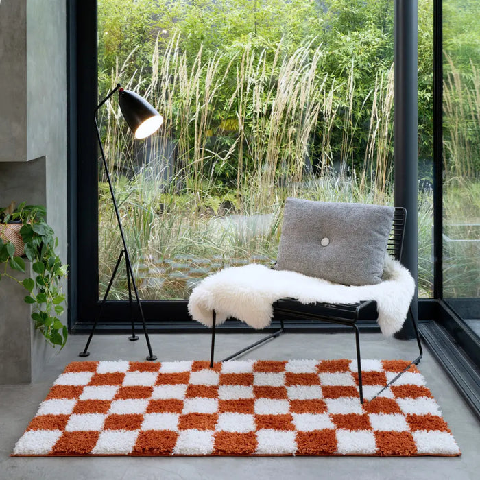 Checkers Gigi Orange Shaggy