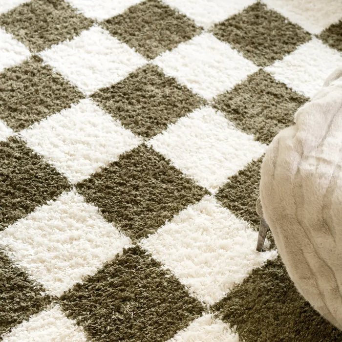 Checkers Josie Green Shaggy
